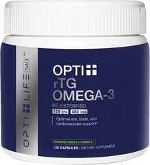 <p>OPTI +<br/>rTG OMEGA-3™</p>