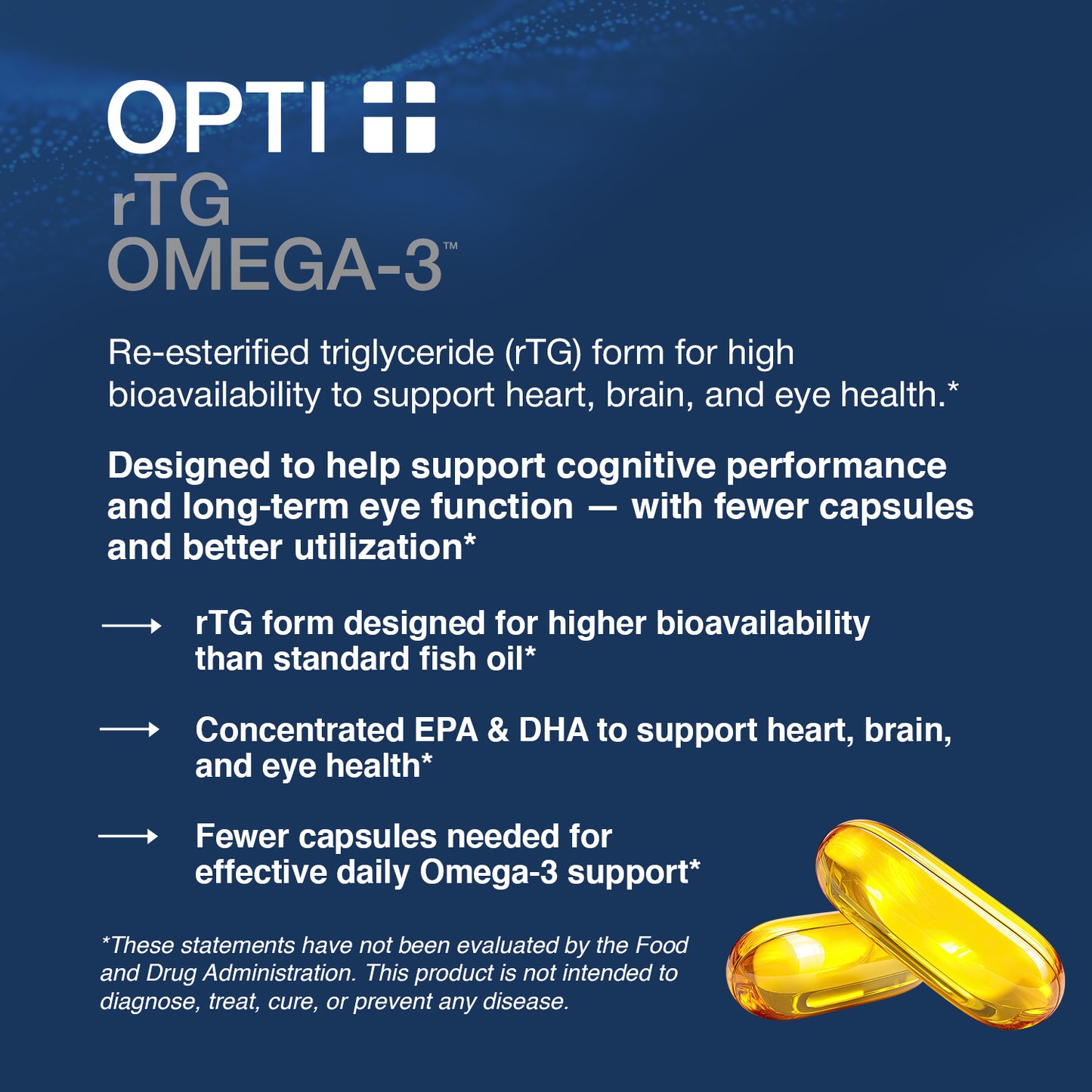 OPTI + rTG OMEGA-3
