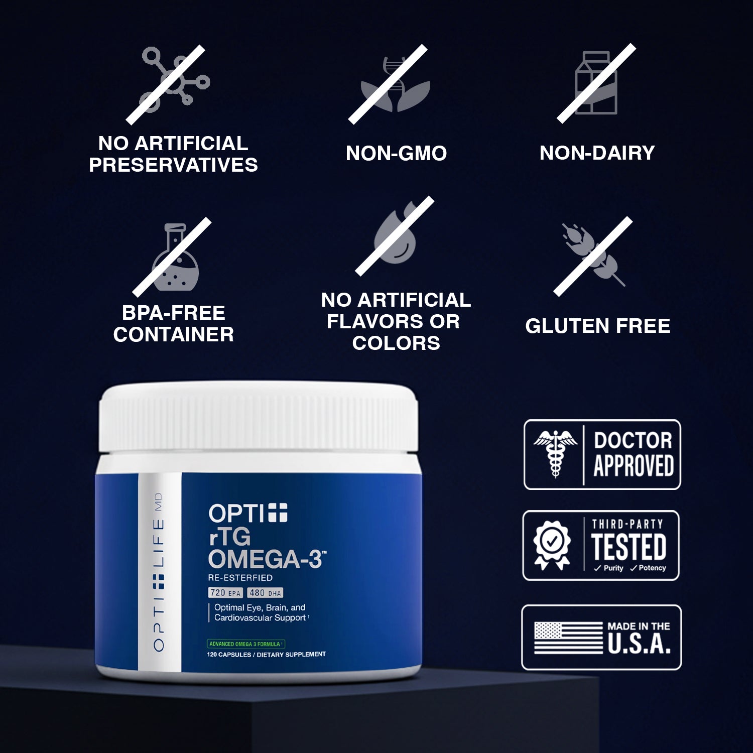 OPTI + rTG OMEGA-3
